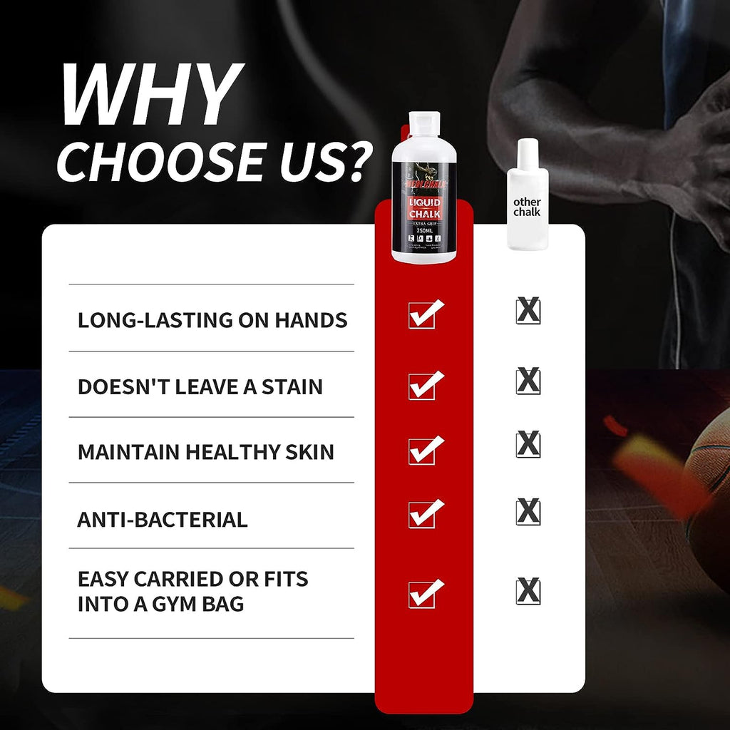 Liquid Chalk, Sports Chalk, Hand Grip Chalk,Weightlifting Chalk,Gym Chalk,Work Out Chalk for Cross Training, Powerlifting,Pole Dance