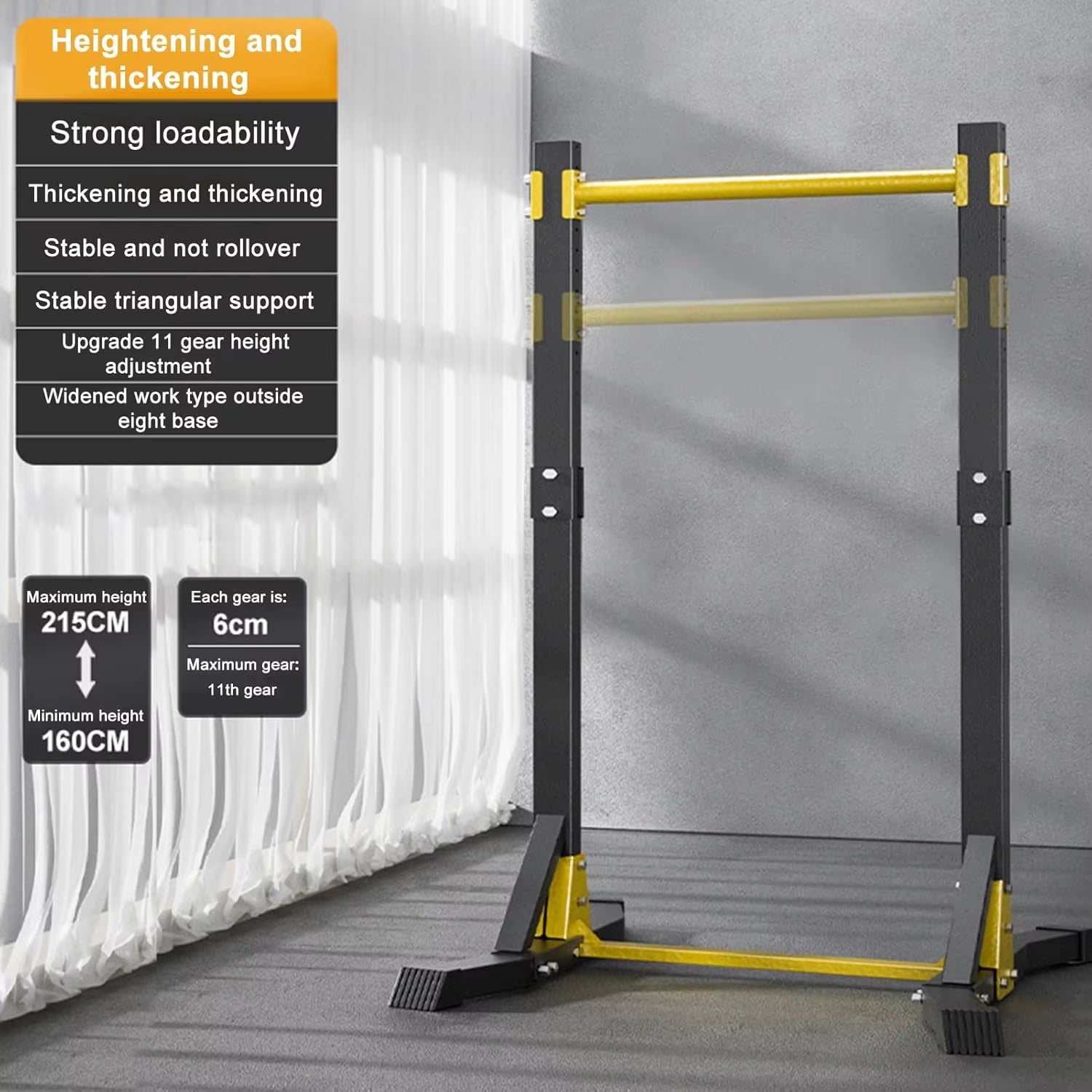 Pull up Station, Max Bearing 400 LBS, Portable Power Tower Pull up Bar Station, Free Standing Pull up Bar Stand for Home Gym, Pu
