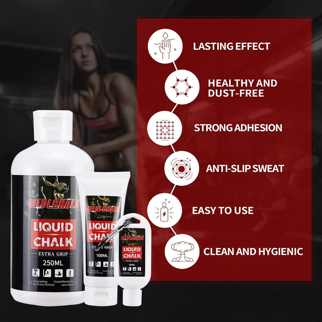 Liquid Chalk, Sports Chalk, Hand Grip Chalk,Weightlifting Chalk,Gym Chalk,Work Out Chalk for Cross Training, Powerlifting,Pole Dance